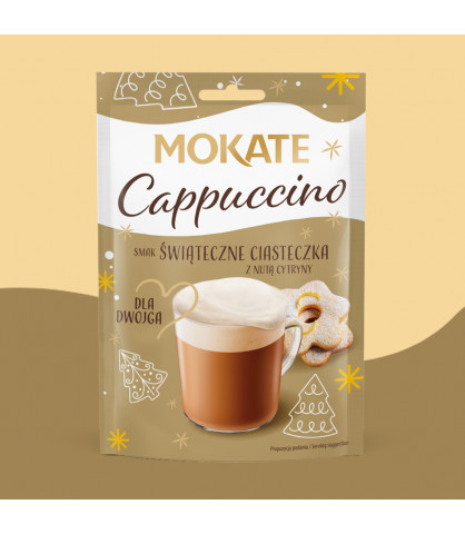 Cappuccino Mokate o smaku świątecznych ciasteczek z nutą cytryny 40 g