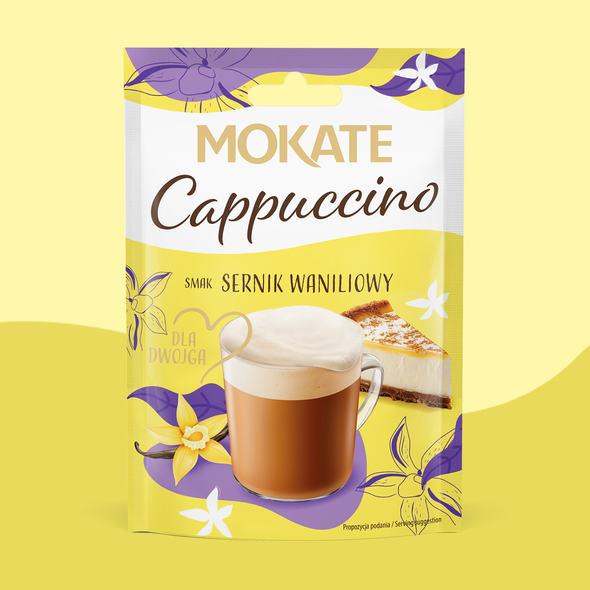 Mokate Cappuccino 40g Sernik Waniliowy