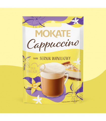 Mokate Cappuccino 40g Sernik Waniliowy