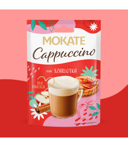 Mokate Cappuccino 40g Szarlotka z cynamonem