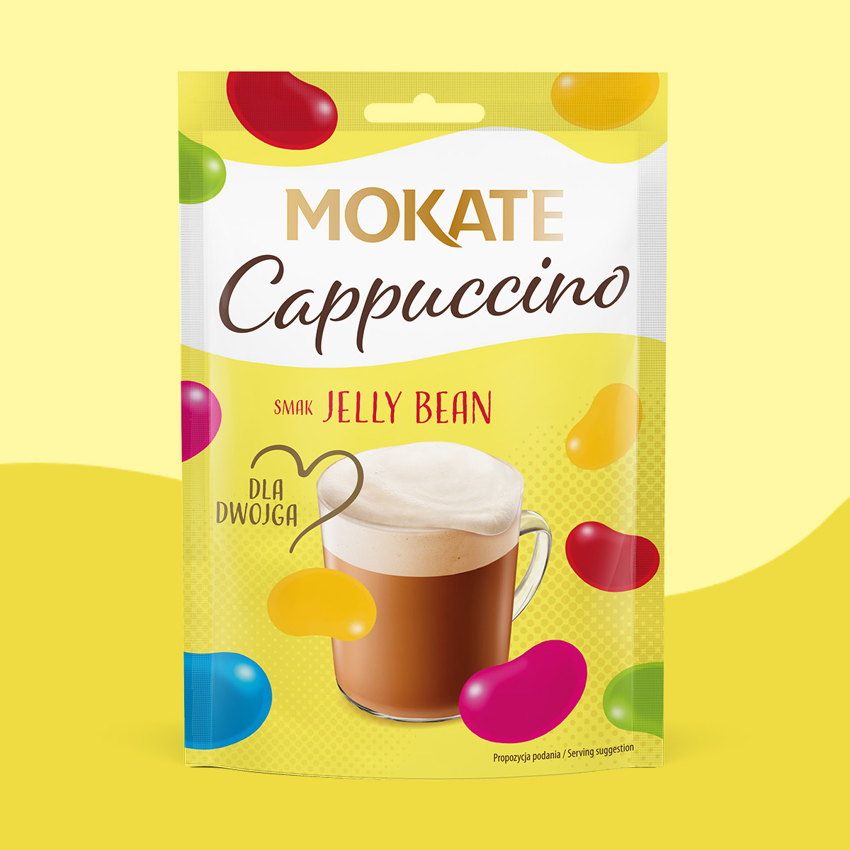 Cappuccino Mokate 40g Jelly Bean