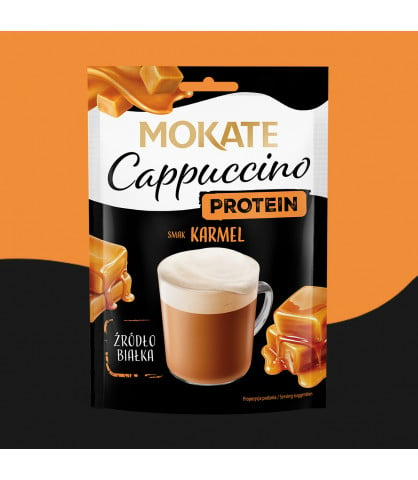 Cappuccino Mokate Karmel 40g PROTEINA