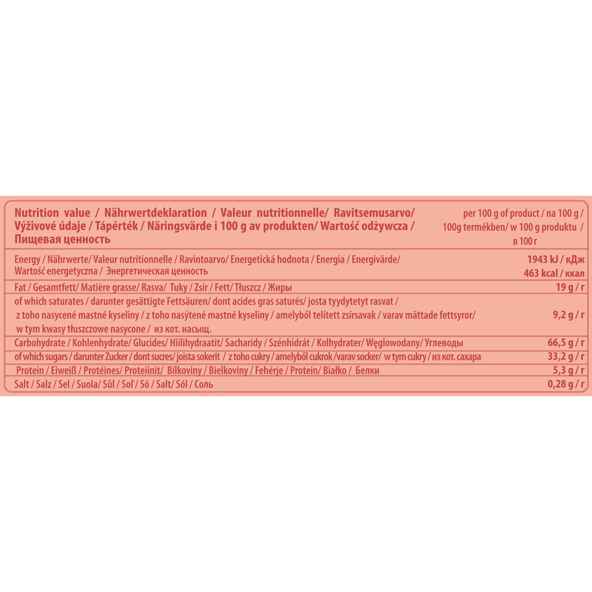 Mokate Cookies rings with raspberry filling and chocolate coating, 150 g