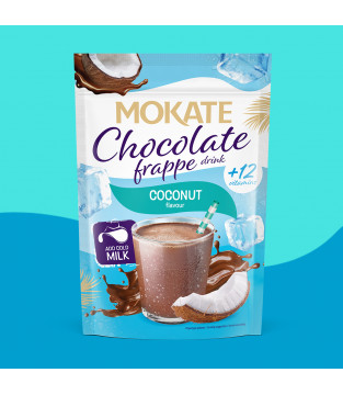 Mokate Chocolate Frappe Drink Kokos