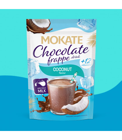 Mokate Chocolate Frappe Drink Kokos