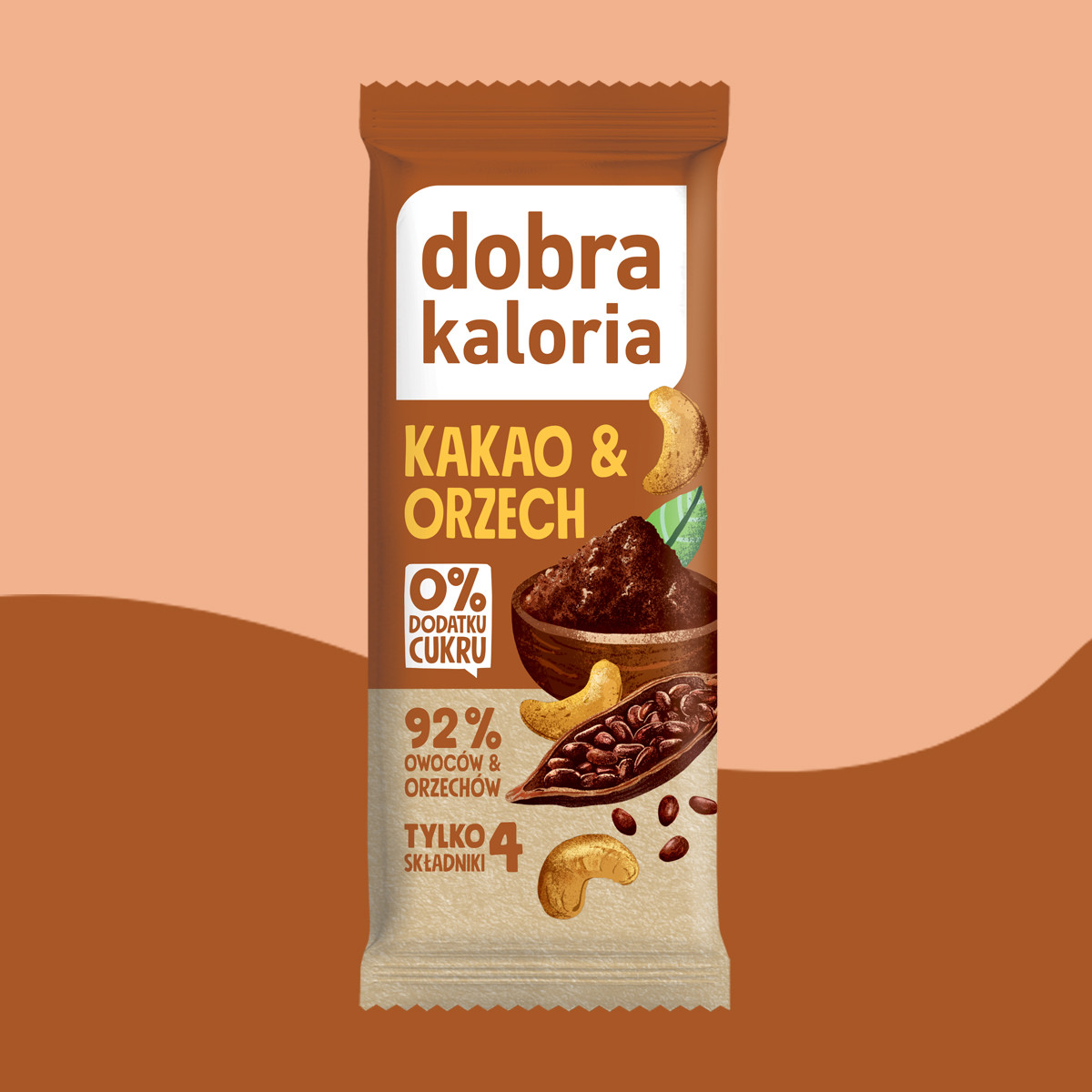 Baton Owocowy Kakao i Orzech