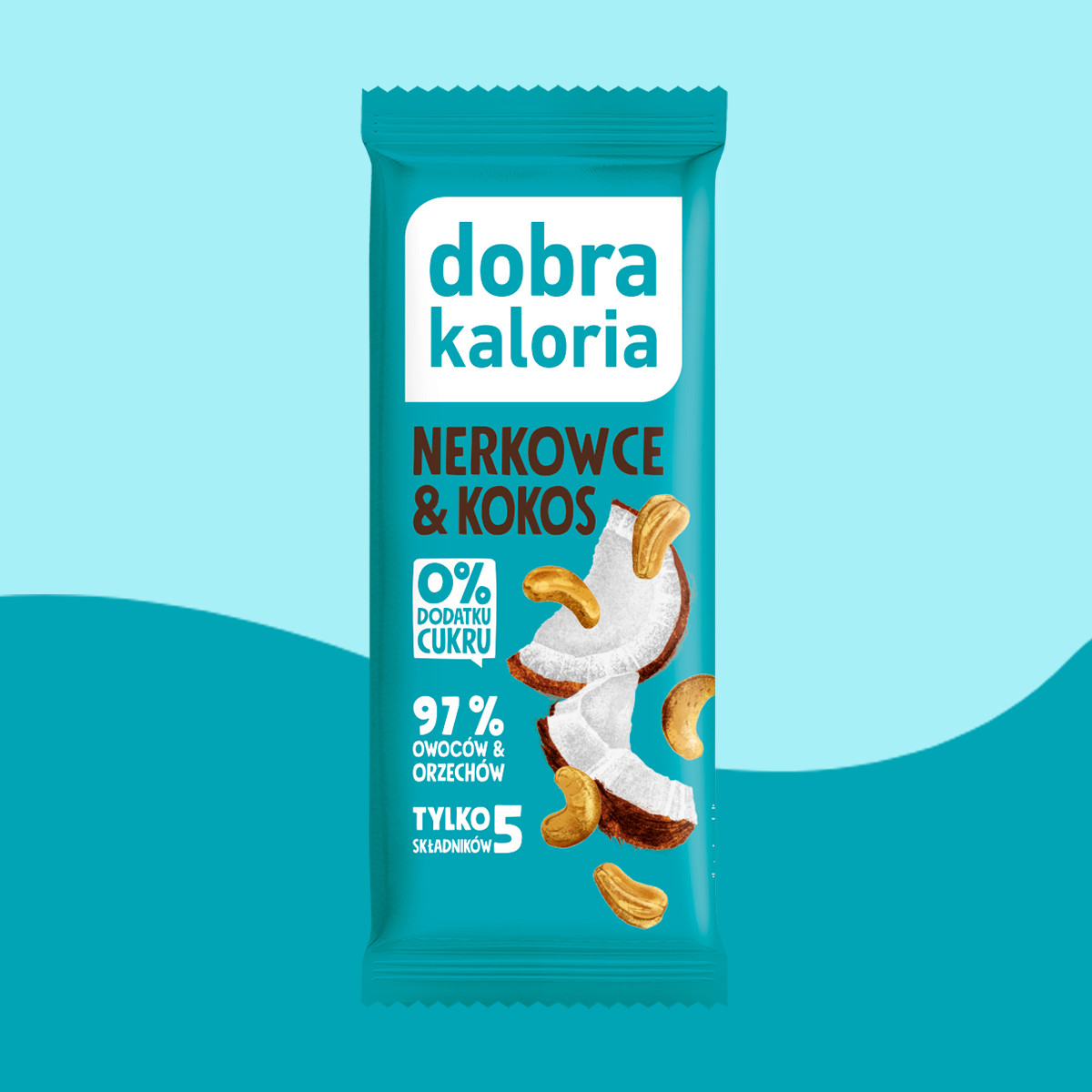 Baton Owocowy Nerkowce i Kokos