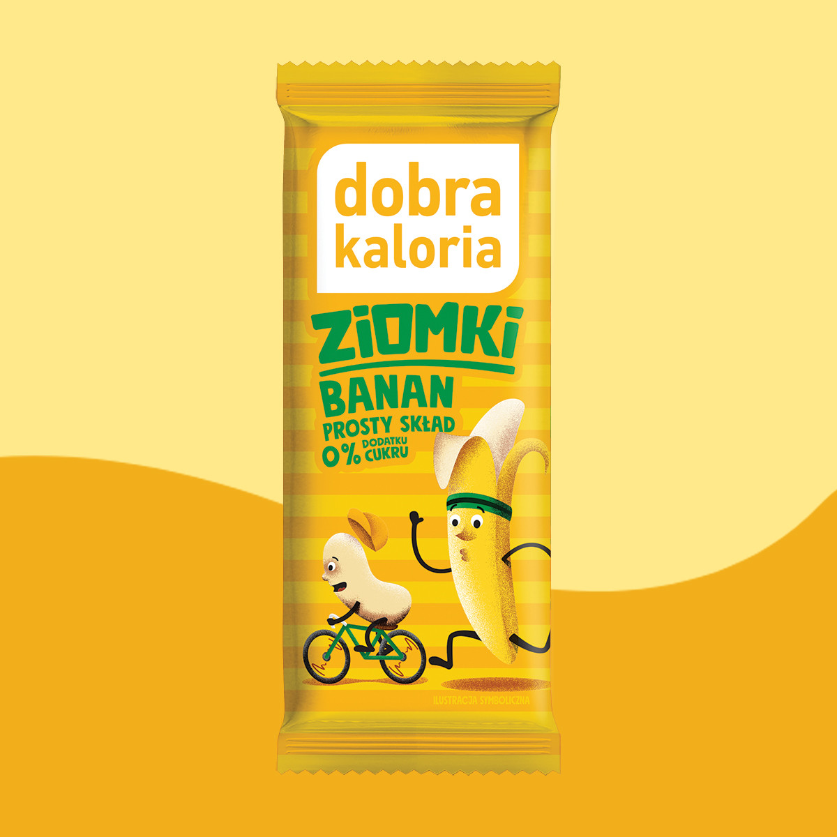 Baton Ziomki z Orzechów Nerkowca o smaku Banana