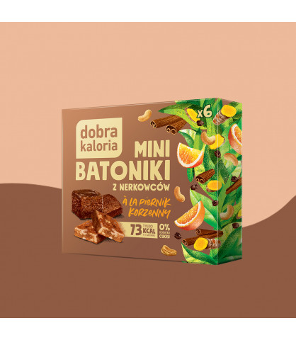 Mini Batoniki o smaku Piernika Korzennego