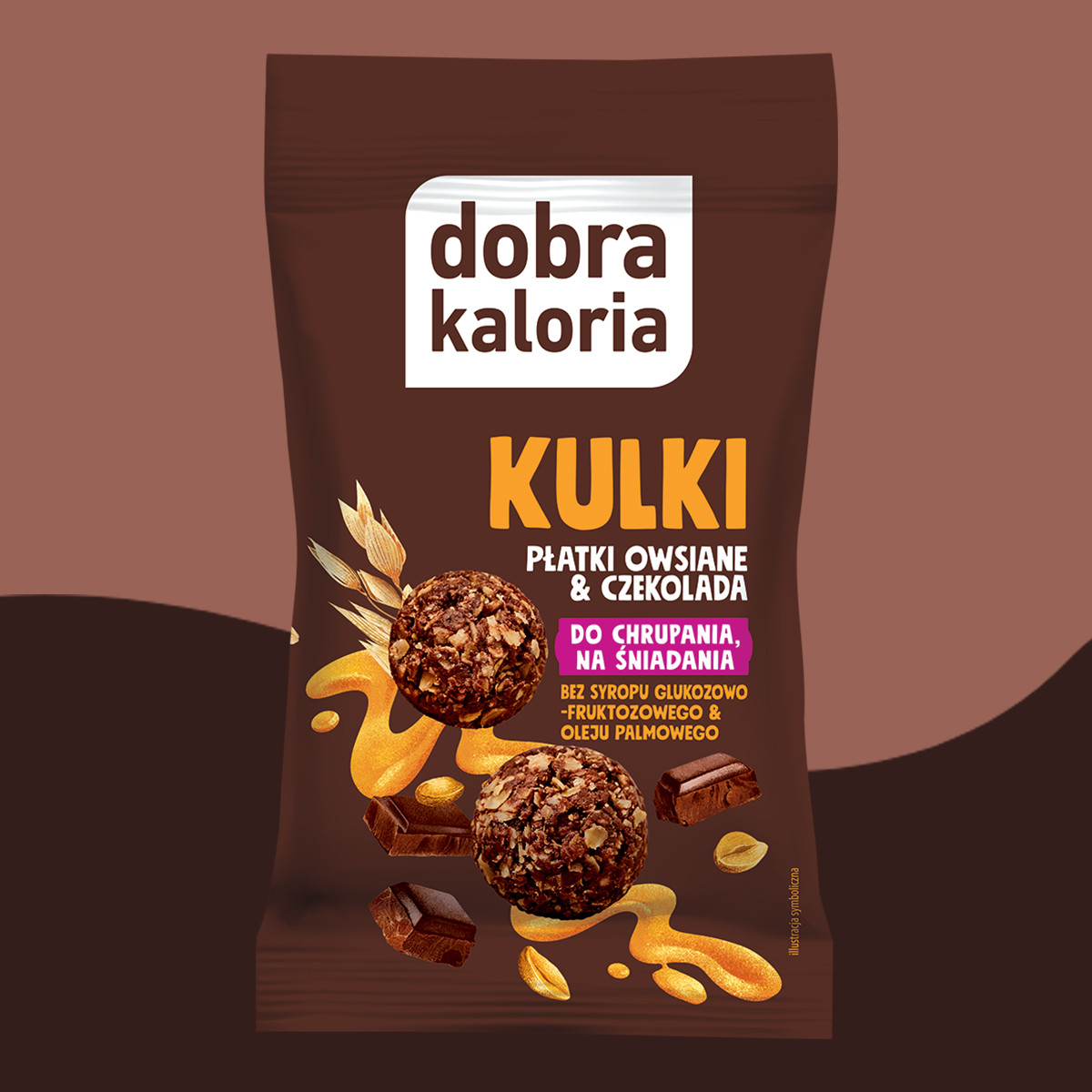 Breakfast Balls with Dark Belgian Chocolate