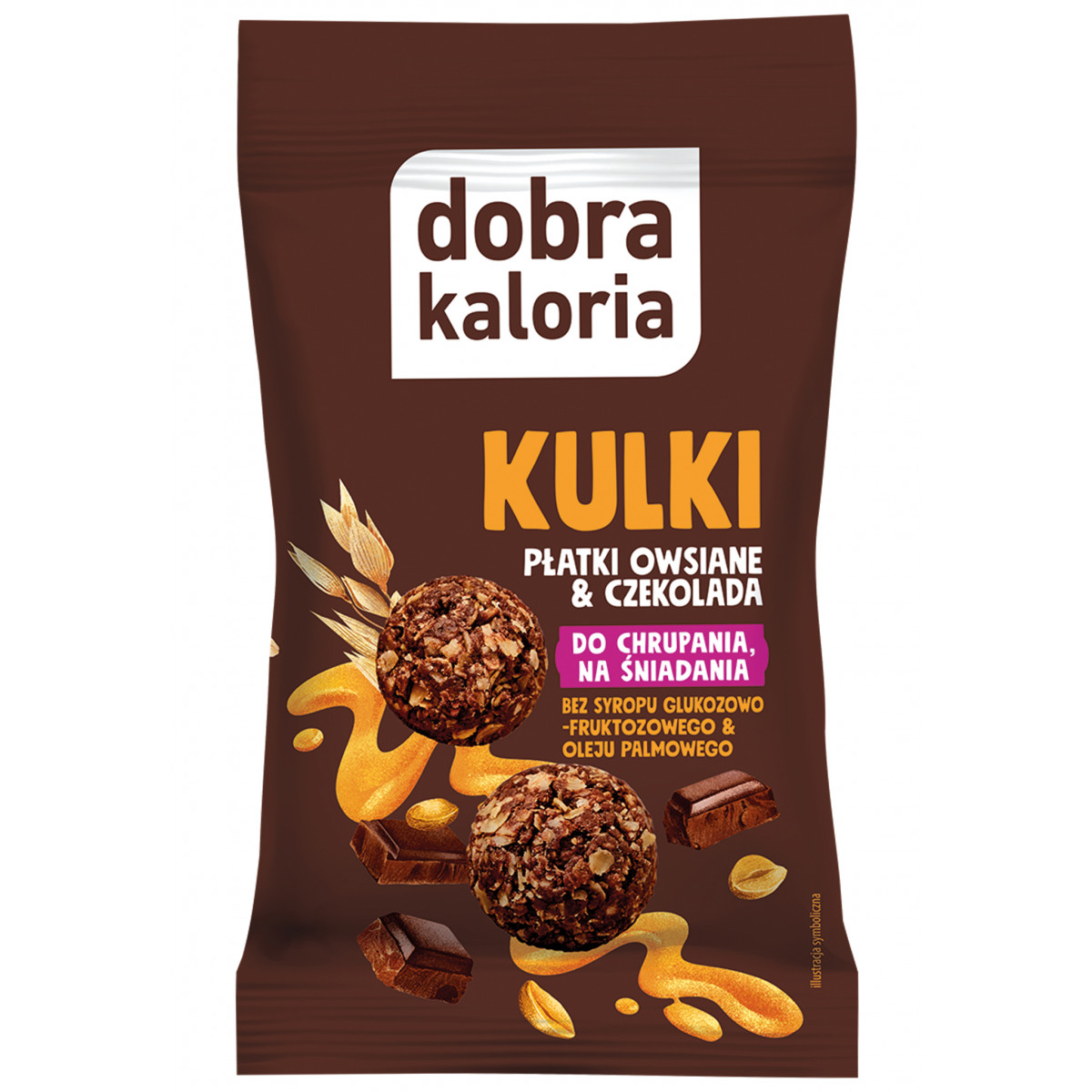 Kulki Śniadaniowe z Gorzką Belgijską Czekoladą