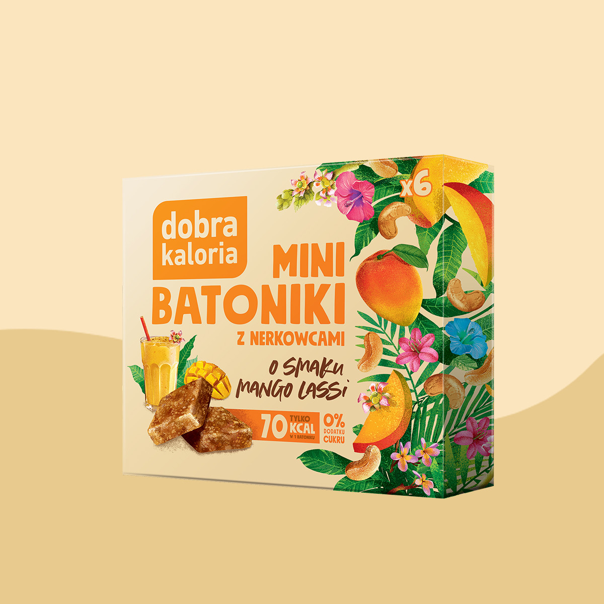 Mini Batoniki o smaku Mango Lassi