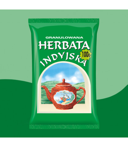 Herbata czarna indyjska granulowana 100 g