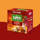 Herbatka owocowo - ziołowa Loyd Hot Winter o smaku Pomarańczy i Imbiru 15 torebek Herbatka owocowo - ziołowa Loyd Hot Winter o smaku Pomarańczy i Imbiru 15 torebek