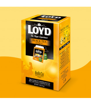 Herbata HORECA Loyd Black Tea Citrus 20 torebek