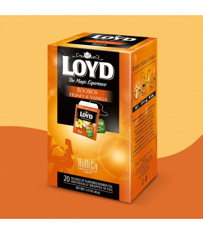 Herbata HORECA Loyd Rooibos Honey & Vanilla 20 torebek