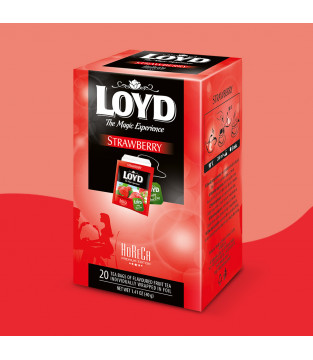 Herbata HORECA Loyd Strawberry 20 torebek