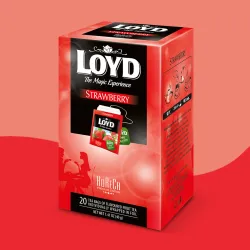 Herbata HORECA Loyd Strawberry 20 torebek