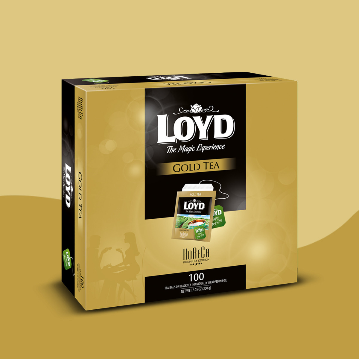 Herbata Horeca Loyd Gold Tea 100 torebek