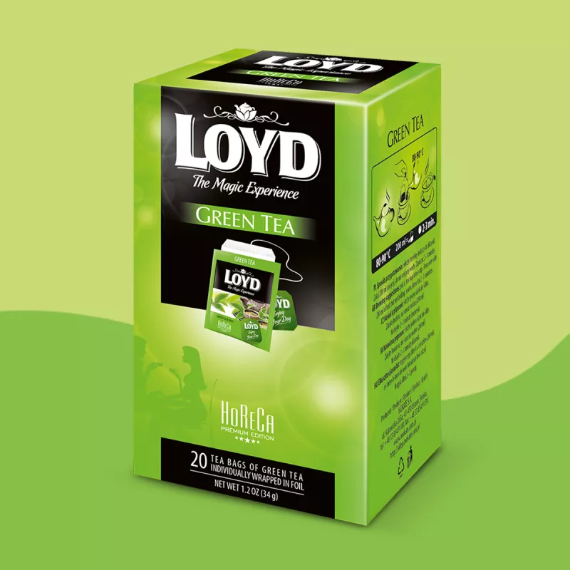 Herbata HORECA Loyd Green Tea 20 torebek