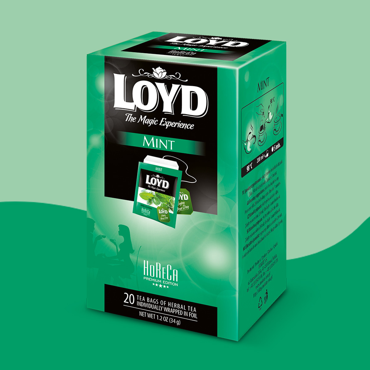 Herbata HORECA Loyd Mint 20 torebek