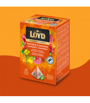 HORECA ROOIBOS MANUKA TEA 20x1.7g PREMIUM PYRAMID BAGS