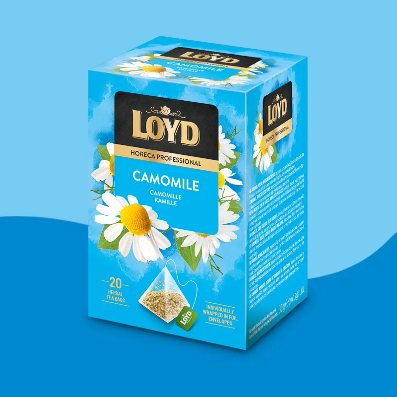 HERBATA HORECA RUMIANEK CAMOMILE 20X1,5G PIRAMIDKI PREMIUM
