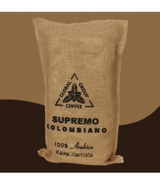 Kawa ziarnista Supremo Colombiano 1 kg