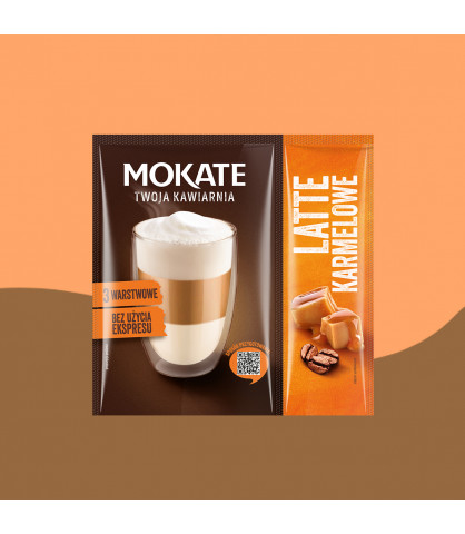 Latte Mokate Twoja Kawiarnia Karmelowe (20g+2g)