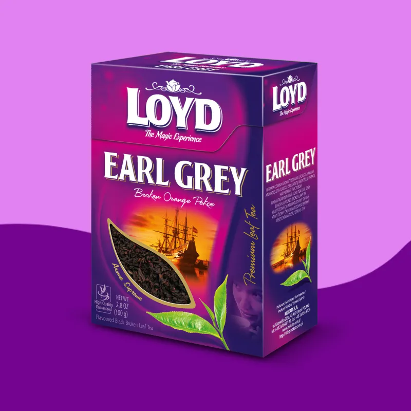 Loyd Earl Grey loose-leaf black tea, 100 g