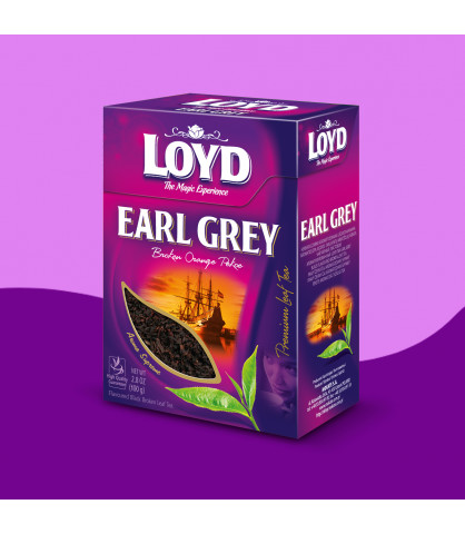 Herbata czarna liściasta Loyd Earl Grey 100 g