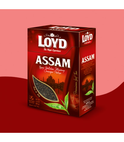 Herbata czarna liściasta Loyd Assam 80 g