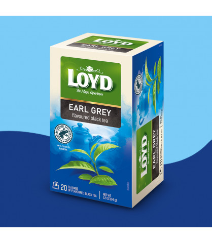 Herbata czarna Loyd Earl Grey 20 torebek