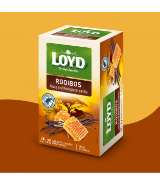 Herbatka Rooibos Loyd Miód i Wanilia 20 torebek