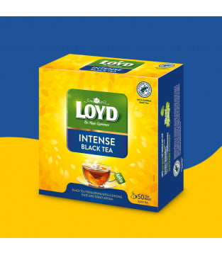 Herbata czarna Loyd Intense Black Tea 50 torebek