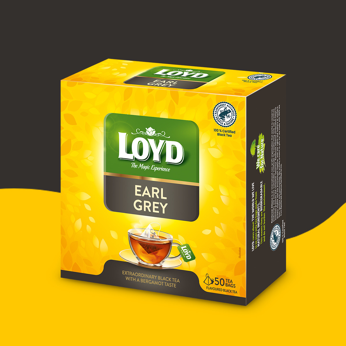 Herbata czarna Loyd Earl Grey 50 torebek