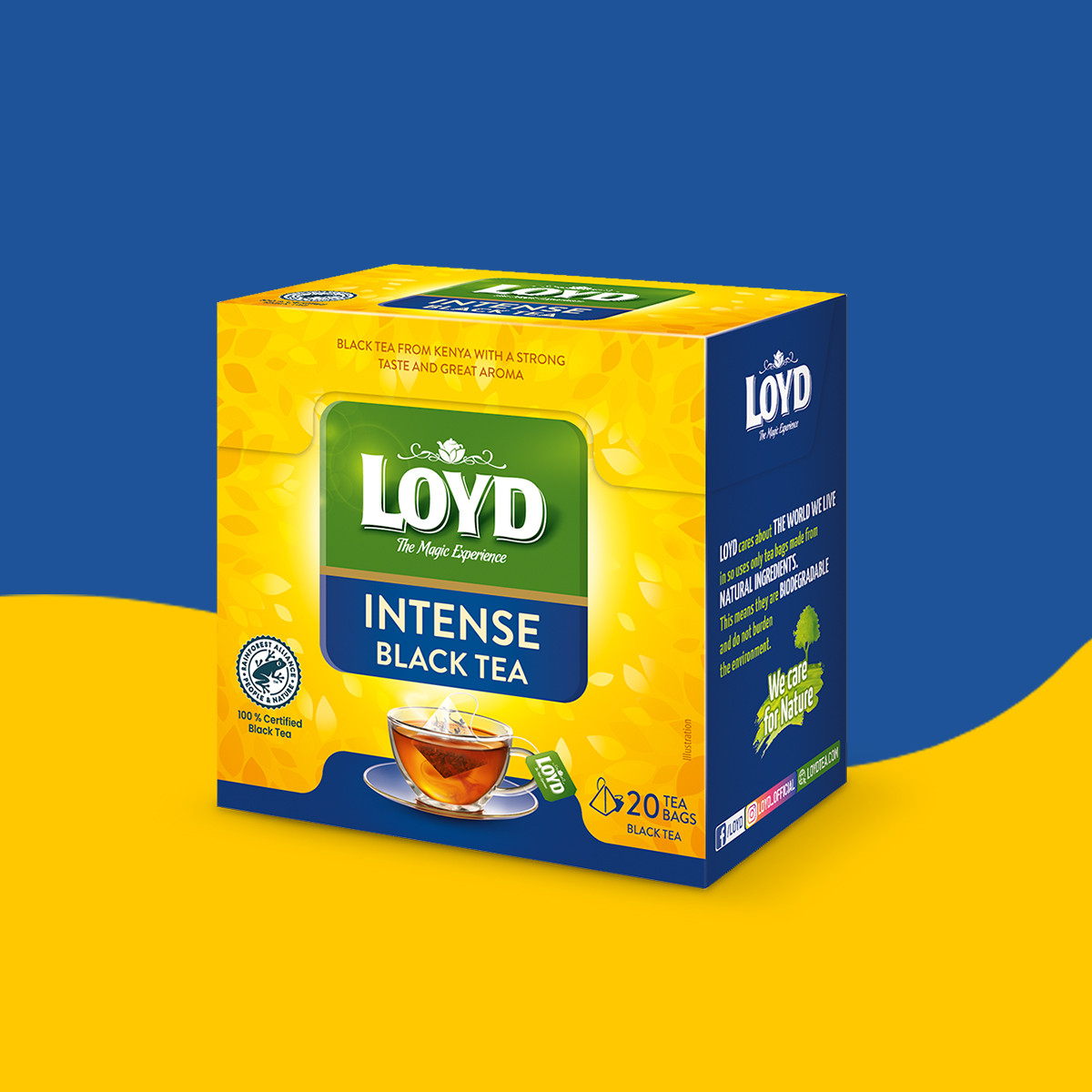 Loyd Intense Black Tea, 20 tea bags