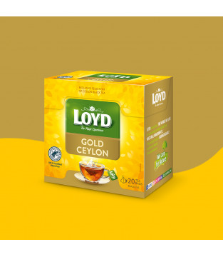 Loyd Gold Ceylon Black Tea, 20 tea bags