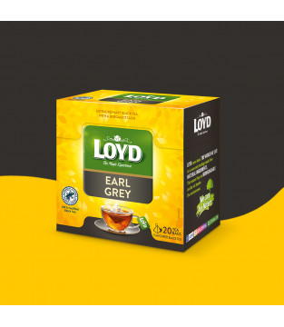 Loyd Earl Grey black tea, 20 bags