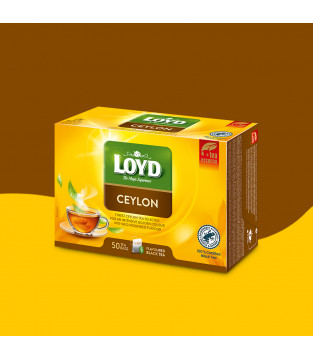 Loyd Ceylon Black Tea, 50 bags