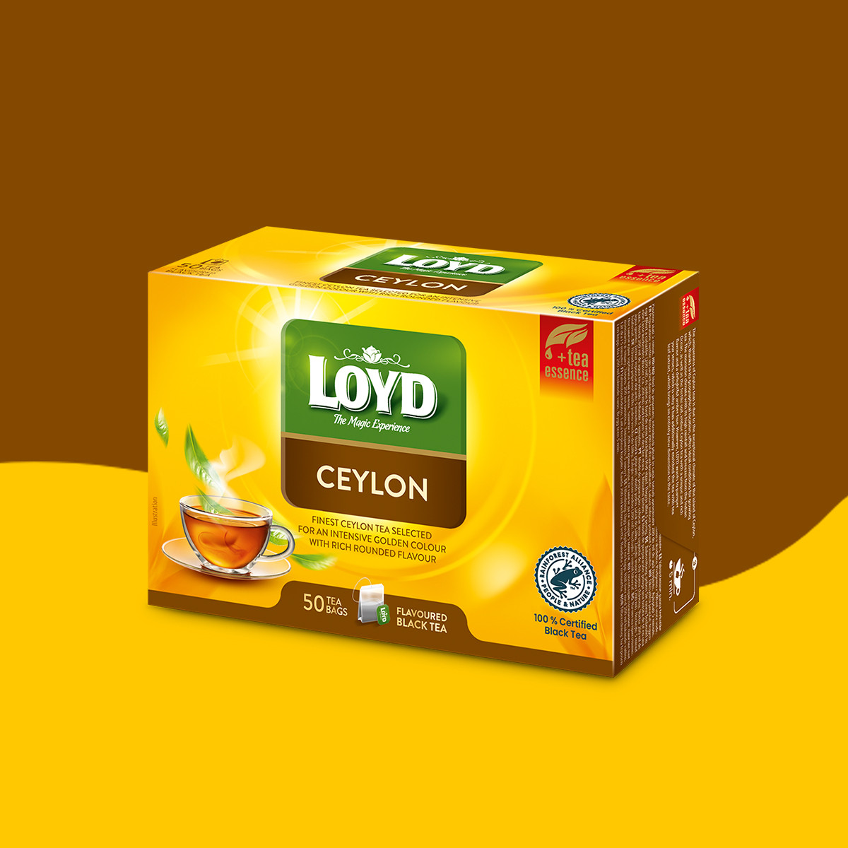 Loyd Ceylon Black Tea, 50 bags