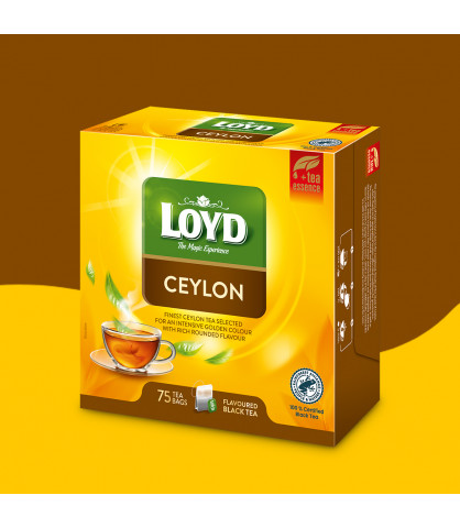 Herbata czarna Loyd Ceylon 75 torebek