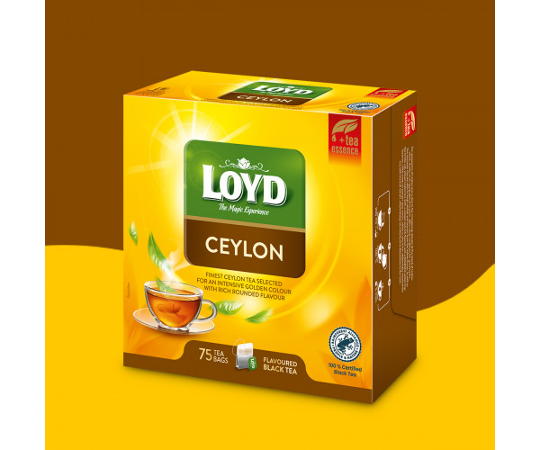 Herbata czarna Loyd Ceylon 75 torebek