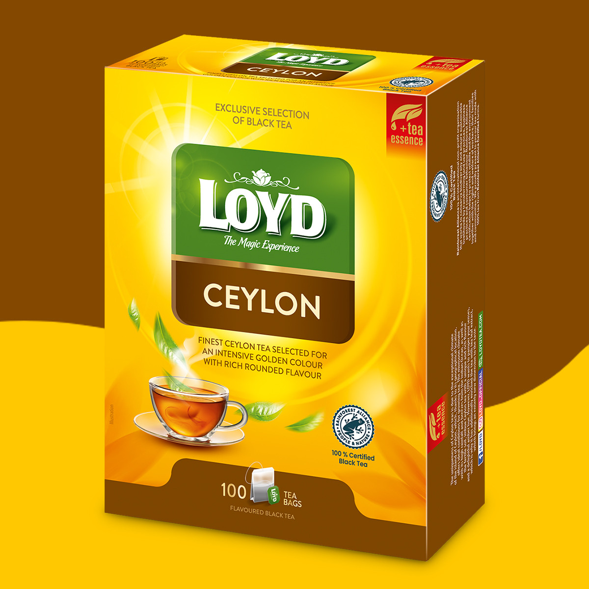 Loyd Ceylon Black Tea, 100 bags