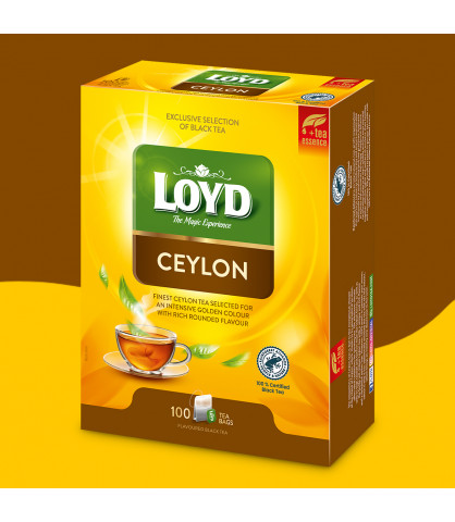 Herbata czarna Loyd Ceylon 100 torebek