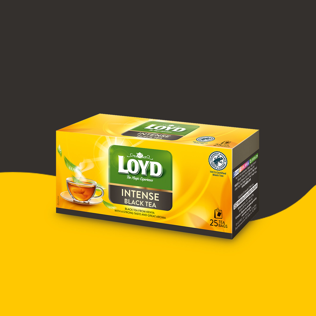 Herbata czarna Loyd Intense Black