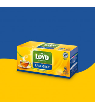 Loyd Earl Grey black tea, 25 bags