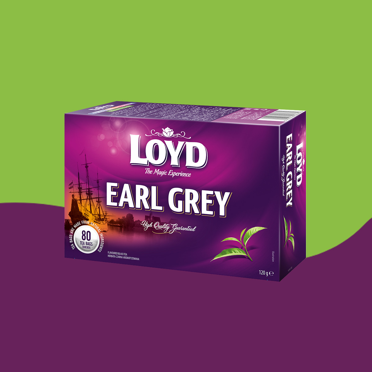 Herbata czarna Loyd Earl Grey 80 torebek