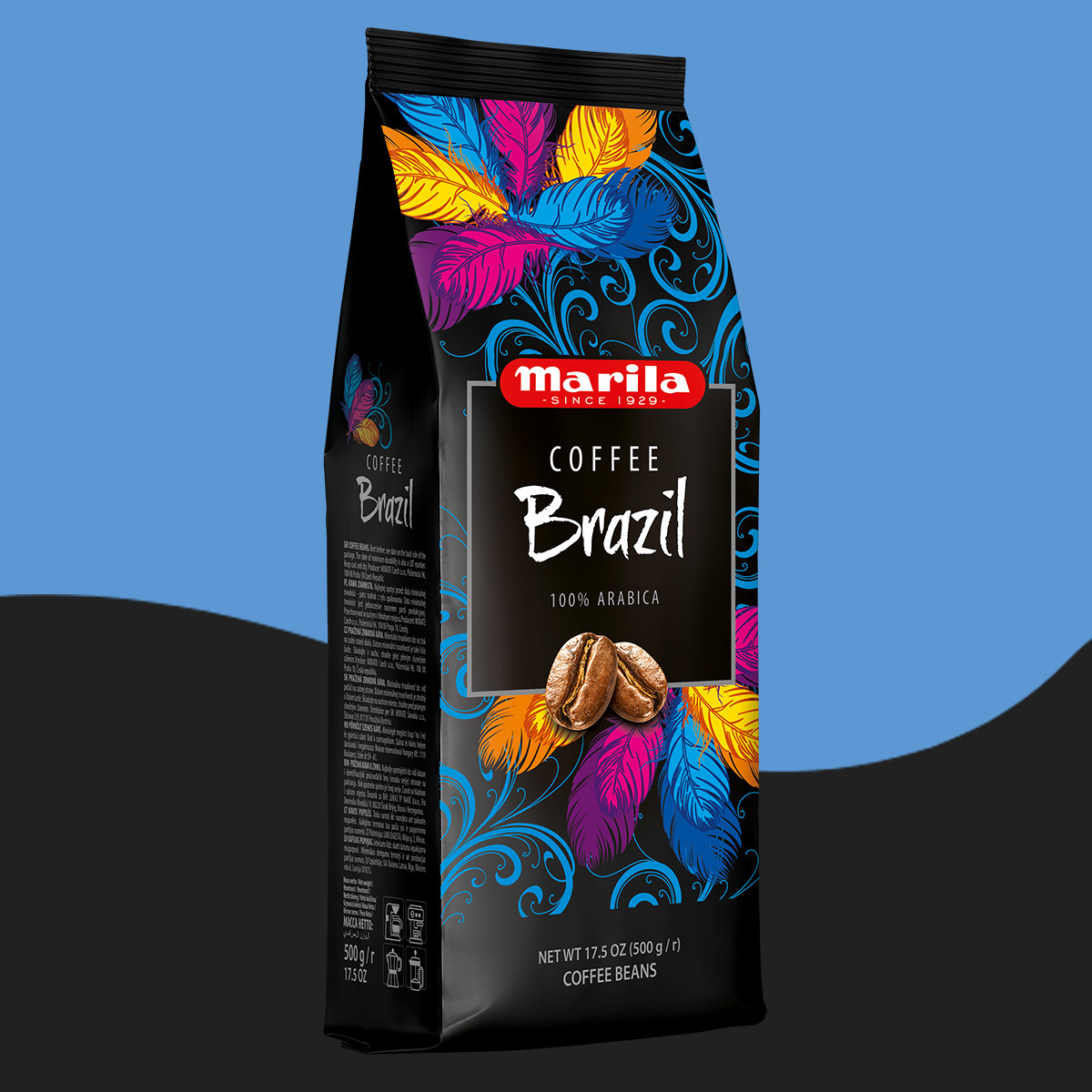 Kawa ziarnista Marila Brazil 0,5 kg