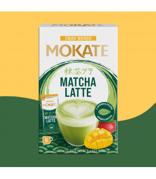 Matcha latte Mokate o smaku Mango 84 g